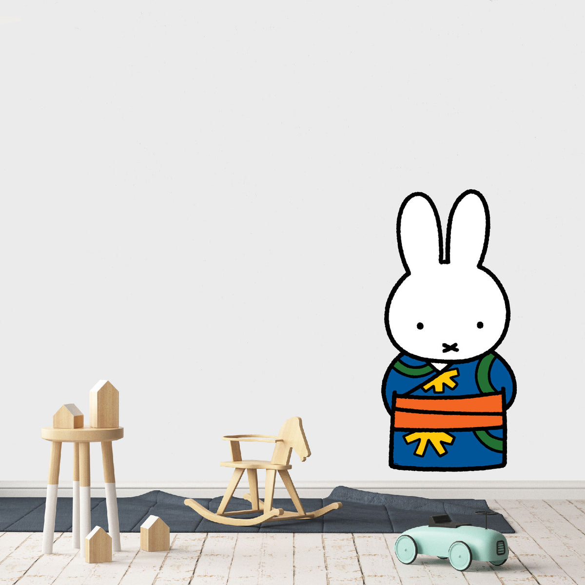 Miffy 'Nijntje' Yellow Dress set wall stickers